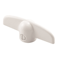 Prime-Line CASEMENT TEE HANDLE WHT H 3715-D